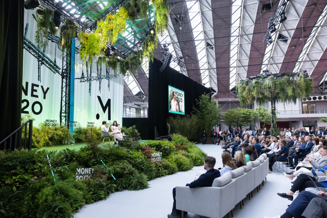 Money20/20 Europe stage and audience in Amsterdam in 2024