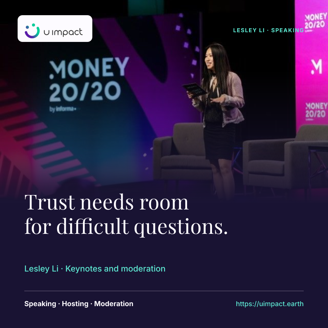Trust needs room for difficult questions.