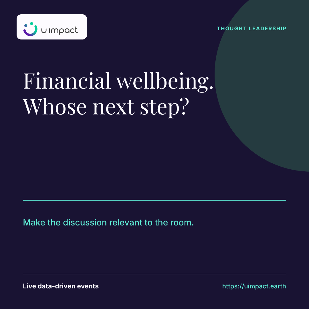 Financial wellbeing starts with the decision.