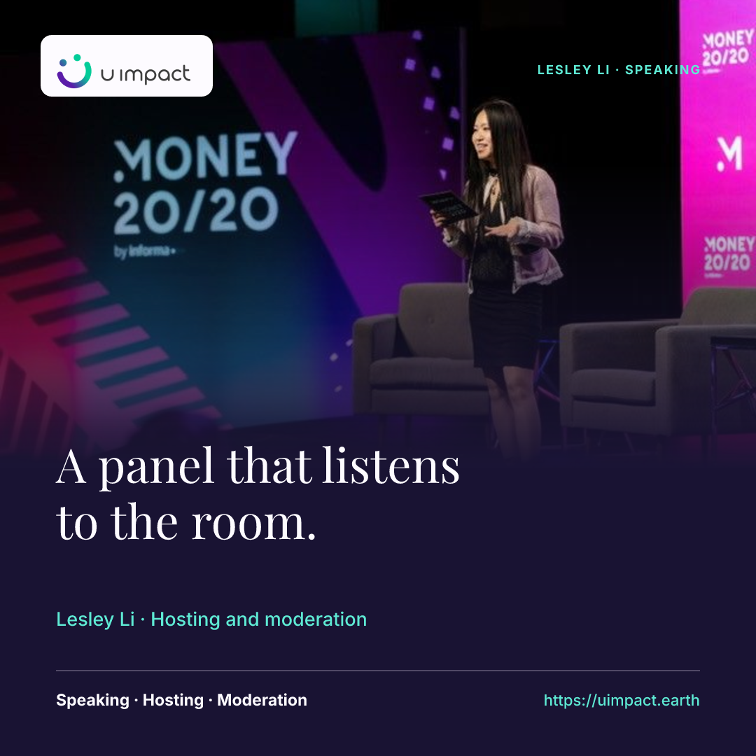 Let the panel respond to the room.